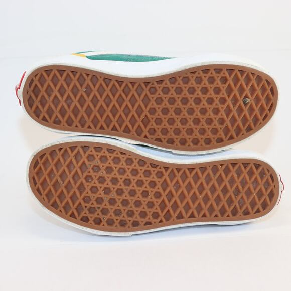 ans Old Skool Youth Size 3.0 Multi-Color Suede Canvas Low Top Skate Shoes - Picture 5 of 6